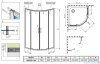Radaway Premium Pro Pdd kabina 80x80cm szkło przejrzyste 1013000-01-01/1013100-01-01